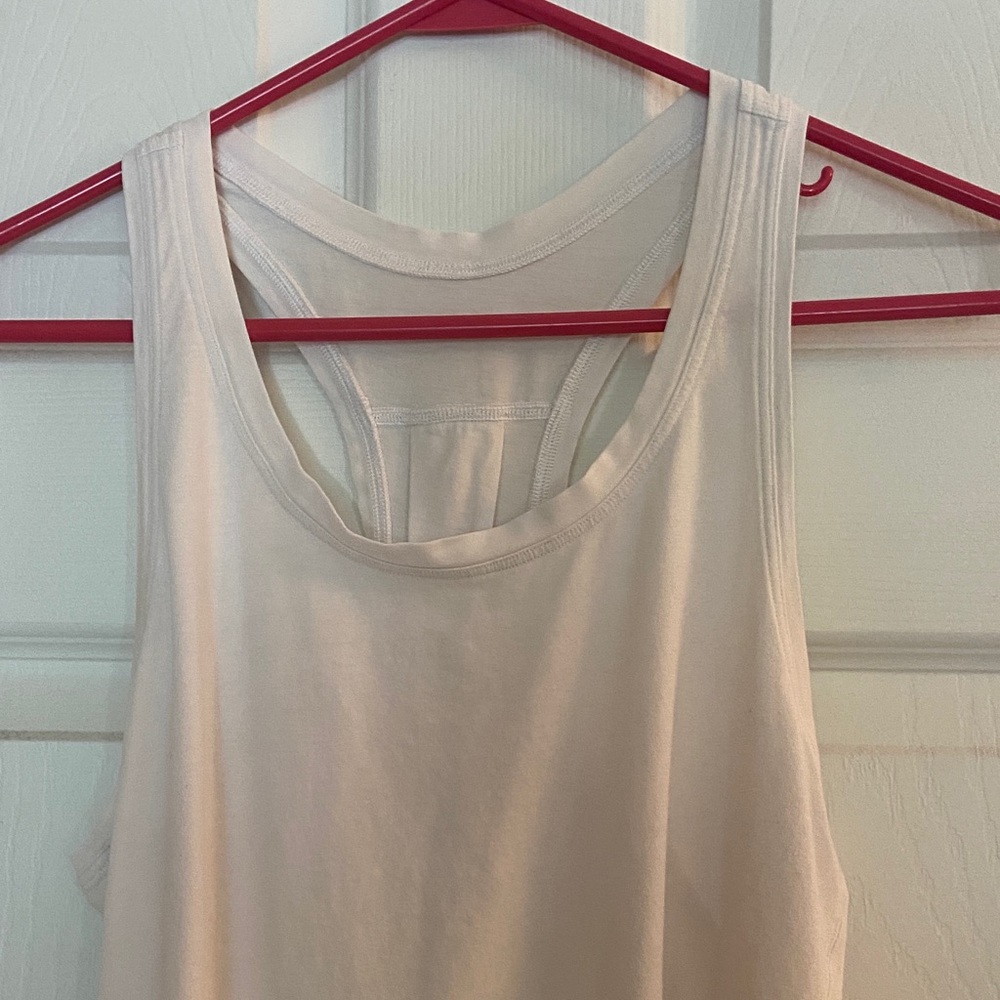 Lululemon Women's White Tank Top - Picture 7 of 8